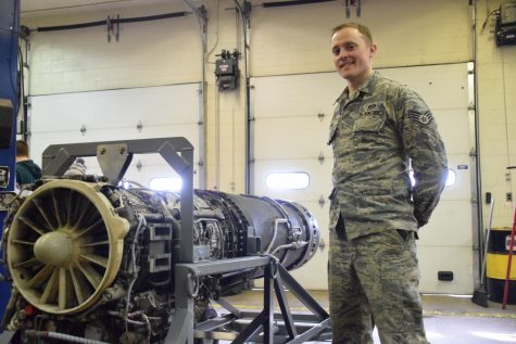Air Force Brings Jet Engine