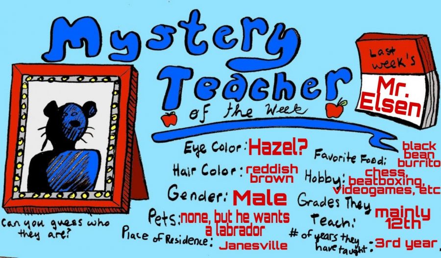 Mystery Teacher of the Week #8