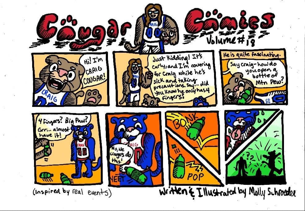 Cougar Comics #18
Inspired by real events